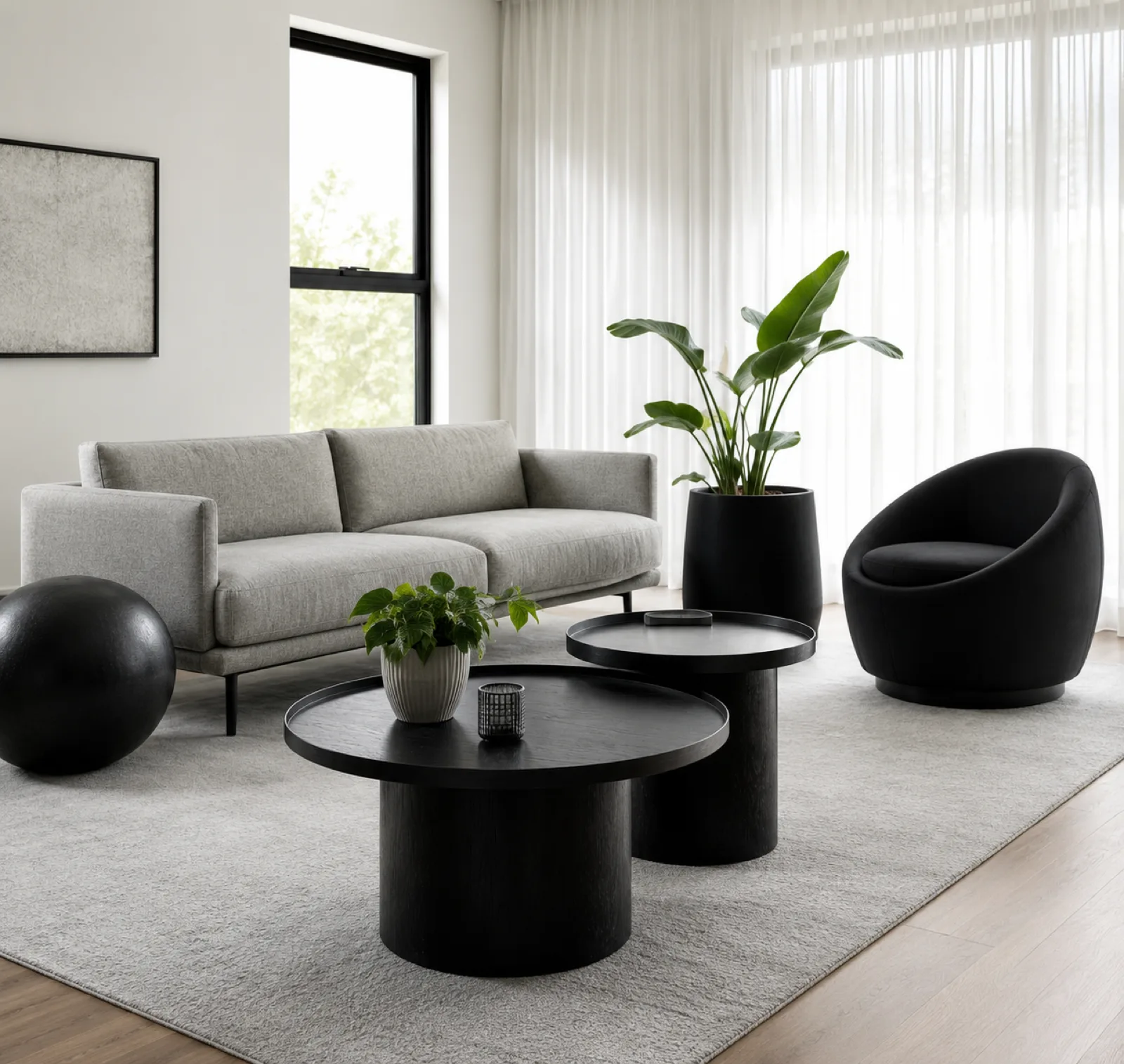 Modern minimal interior delivered with digital coordination