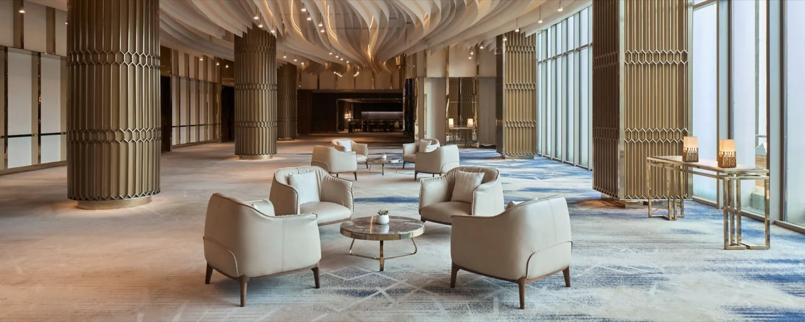 JW Marriott Residences sculptural lobby, Saigon